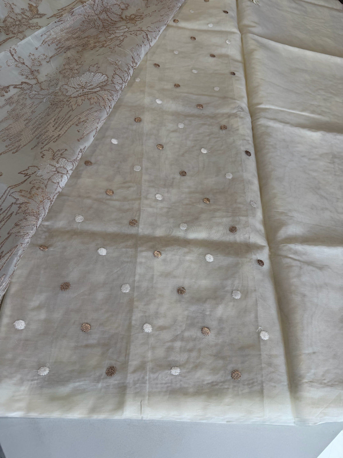Organza saree/ 845S