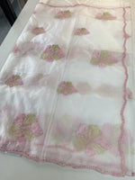 Soft organza saree/ CW865