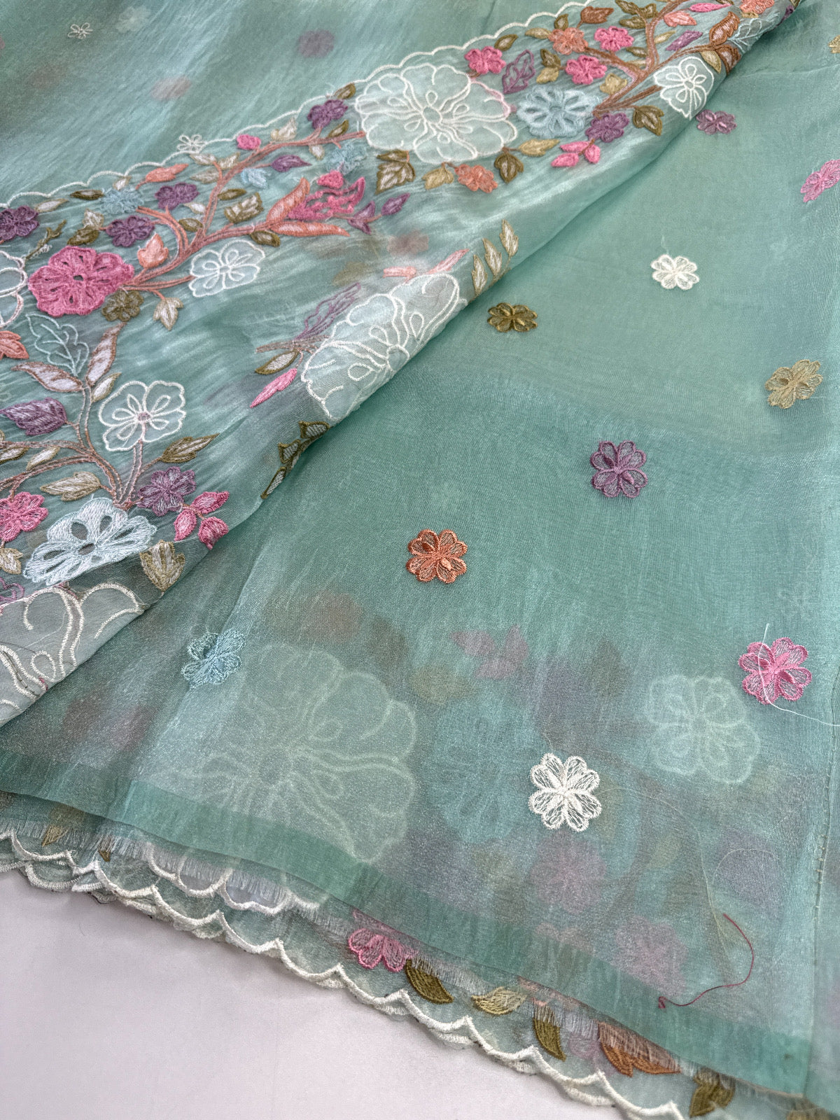 Korean Organza Saree/ MSA122