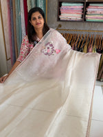 Premium shimmer organza saree/ SA266