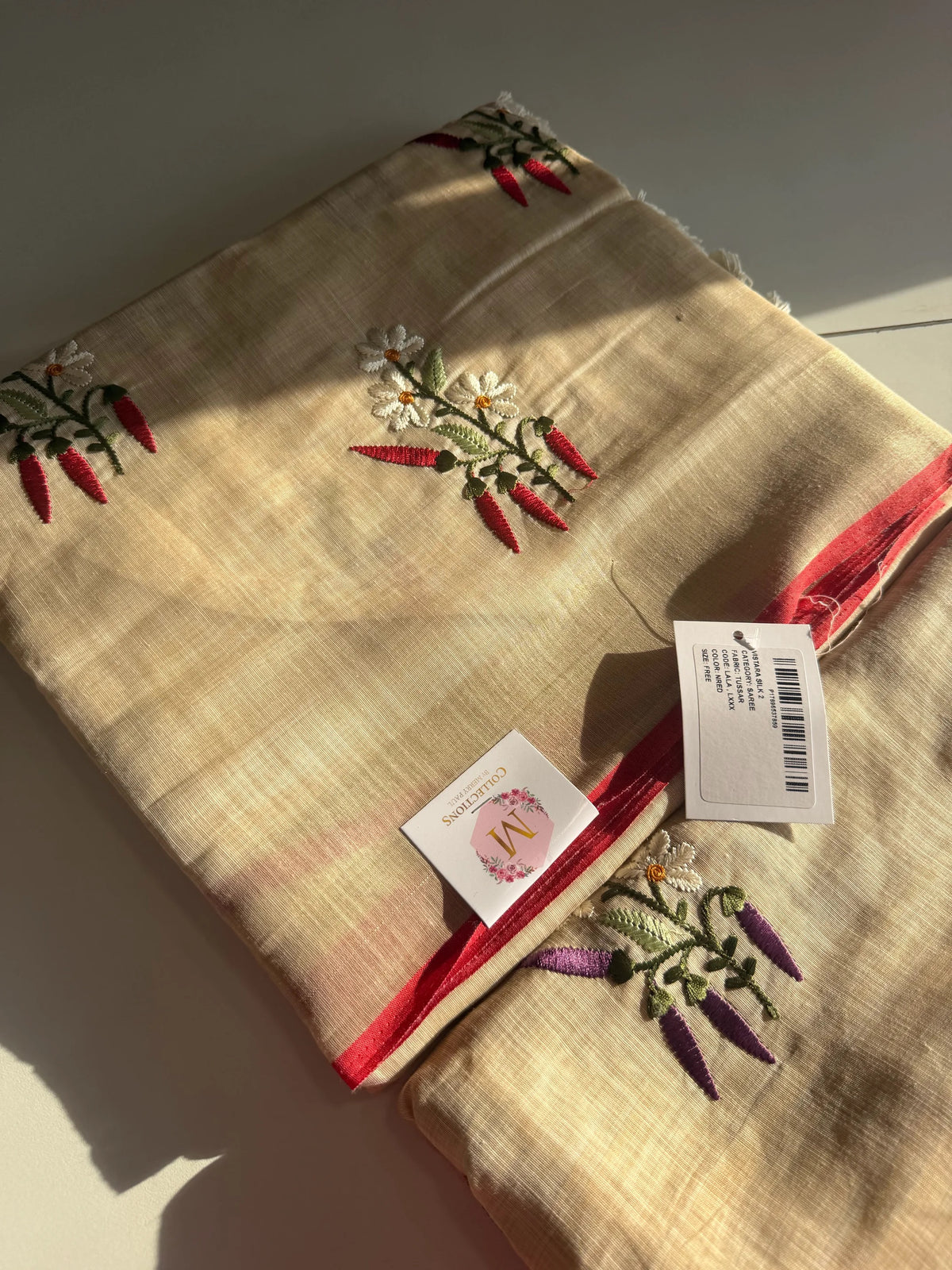 Chanderi cottonsaree/ VS804