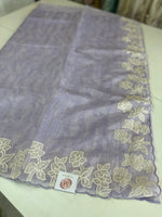 Crushed Organza saree/ BC602