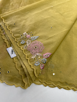 Crushed Tissue Saree/ SP007