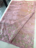 Foil textured crushed Organza/W767
