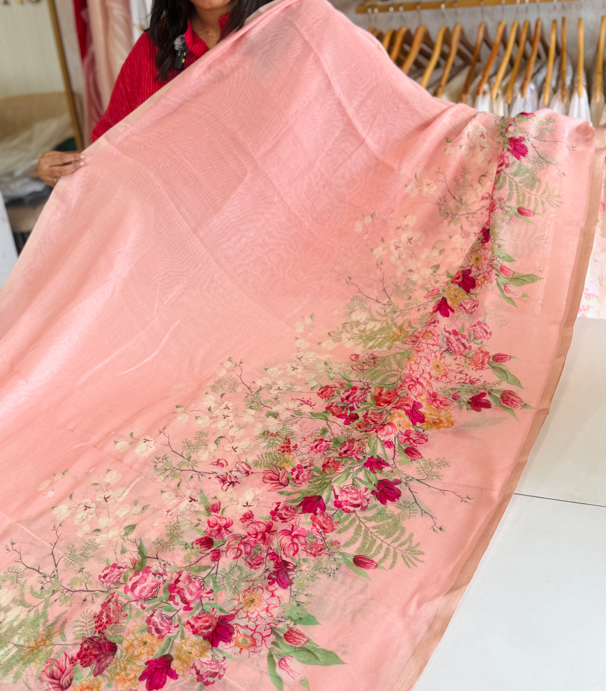 Soft mal cotton saree/ SH106