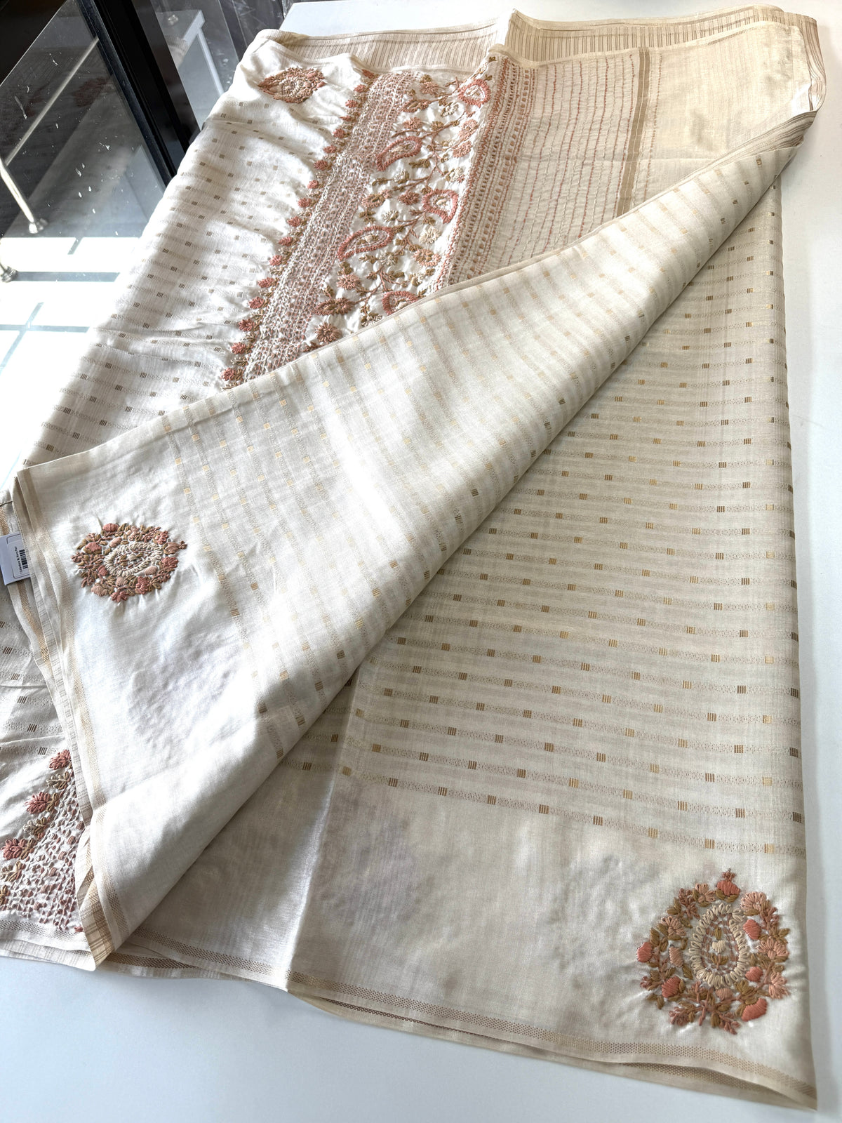 Soft semi Tussar saree/ 446H