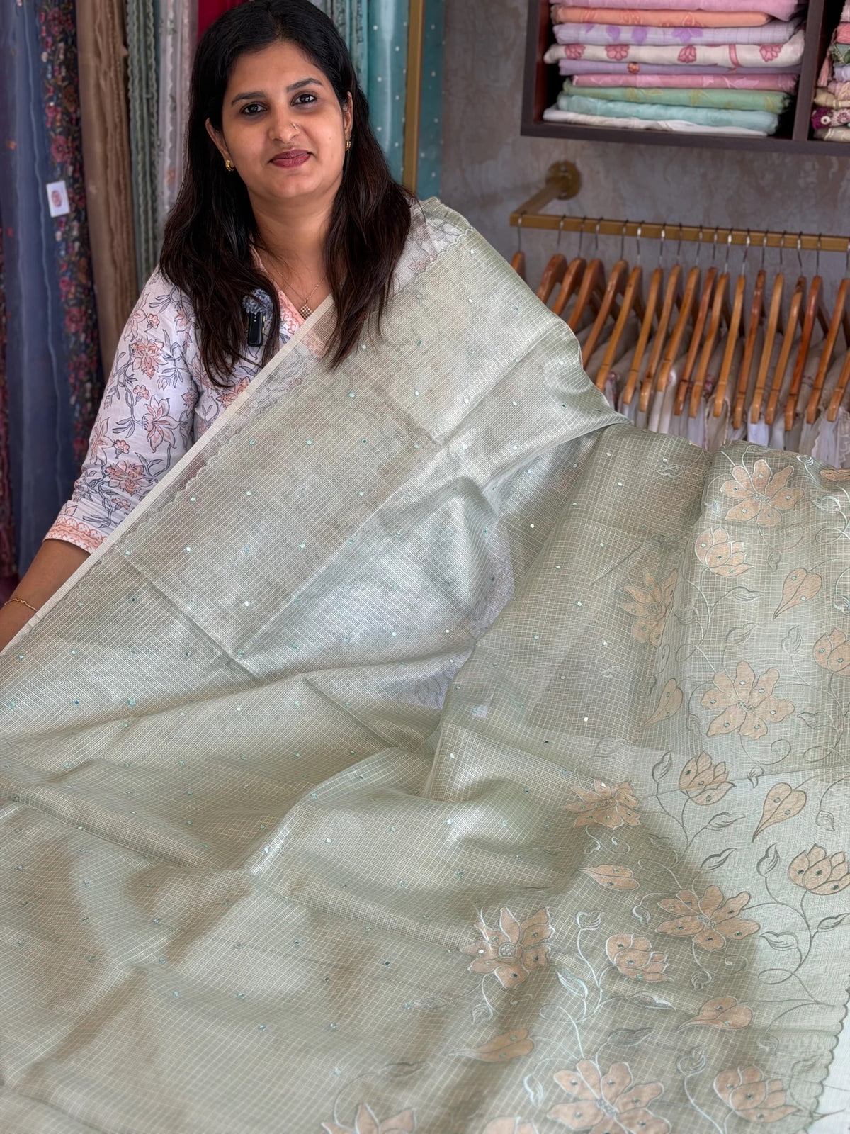 Tissue kotta saree /A6757