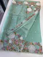 Korean Organza Saree/ MSA122