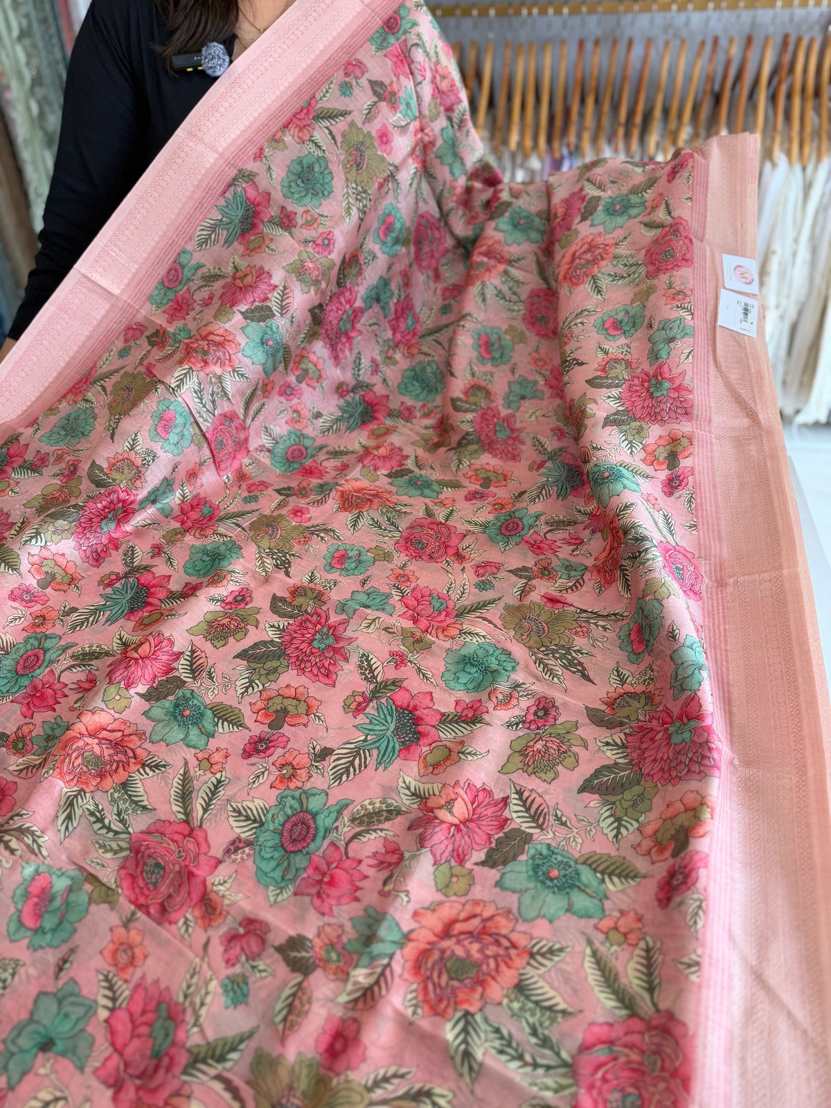 Pure Chanderi silk saree/ CP2
