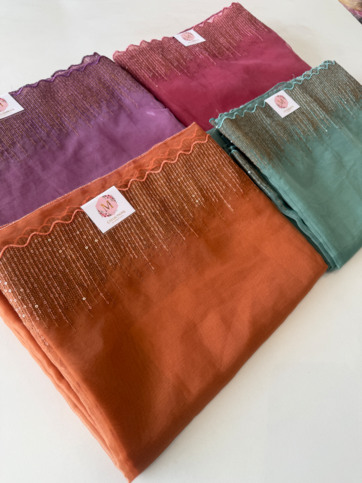 Soft organza saree/ CW296