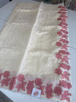Crushed Organza saree/ BC602