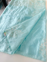 Crushed crape saree/ AM101