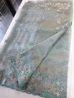 Foil textured crushed Organza/W767