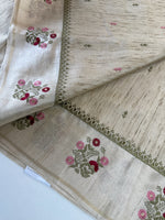 Soft Semi Tussar Saree/ D498
