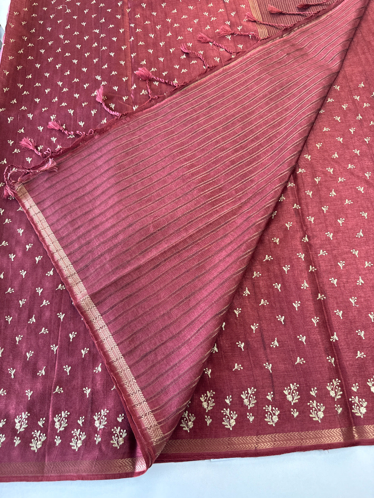 Soft semi Tussar saree/ D470
