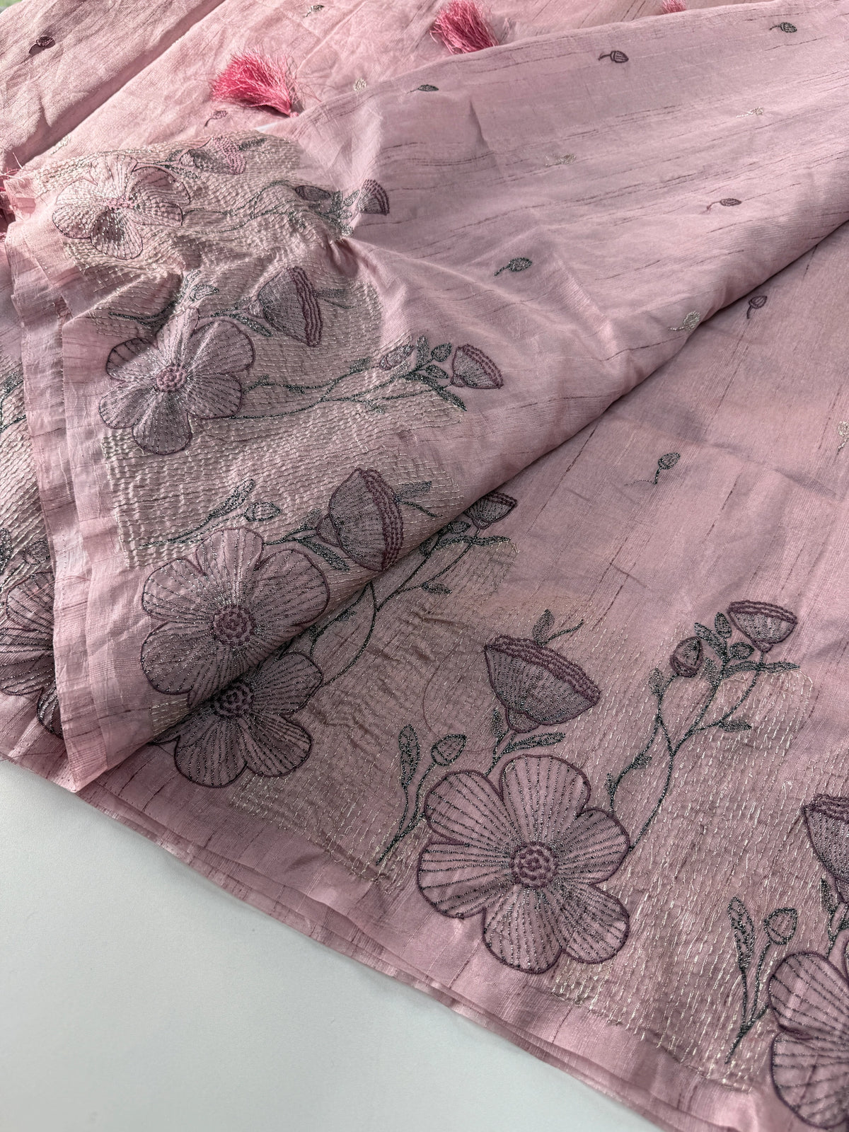 Semi silk saree/ ND57