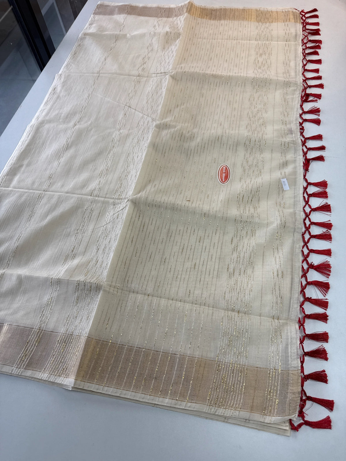 Onam cotton Saree/ MN8559