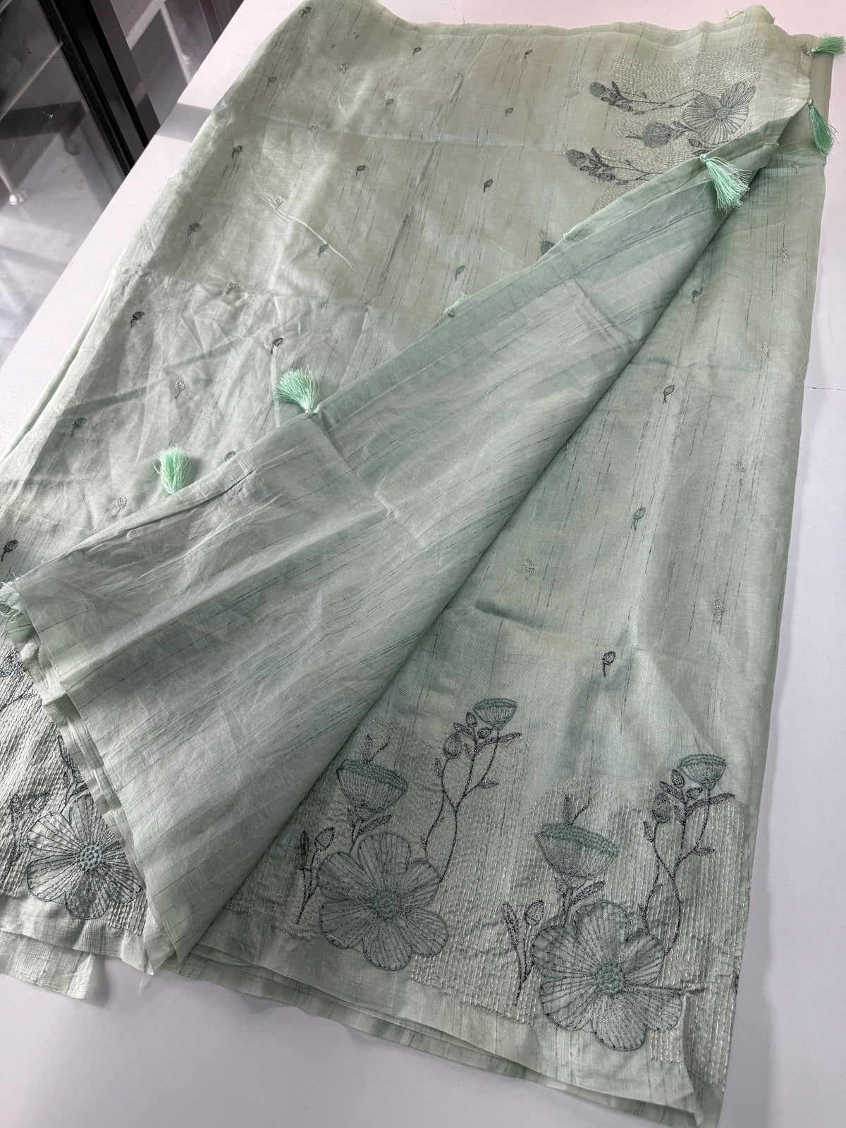 Semi silk saree/ ND57