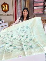 Semi Jute Saree/ 5191
