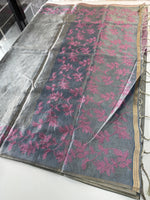 Semi Tussar Saree/ FG690