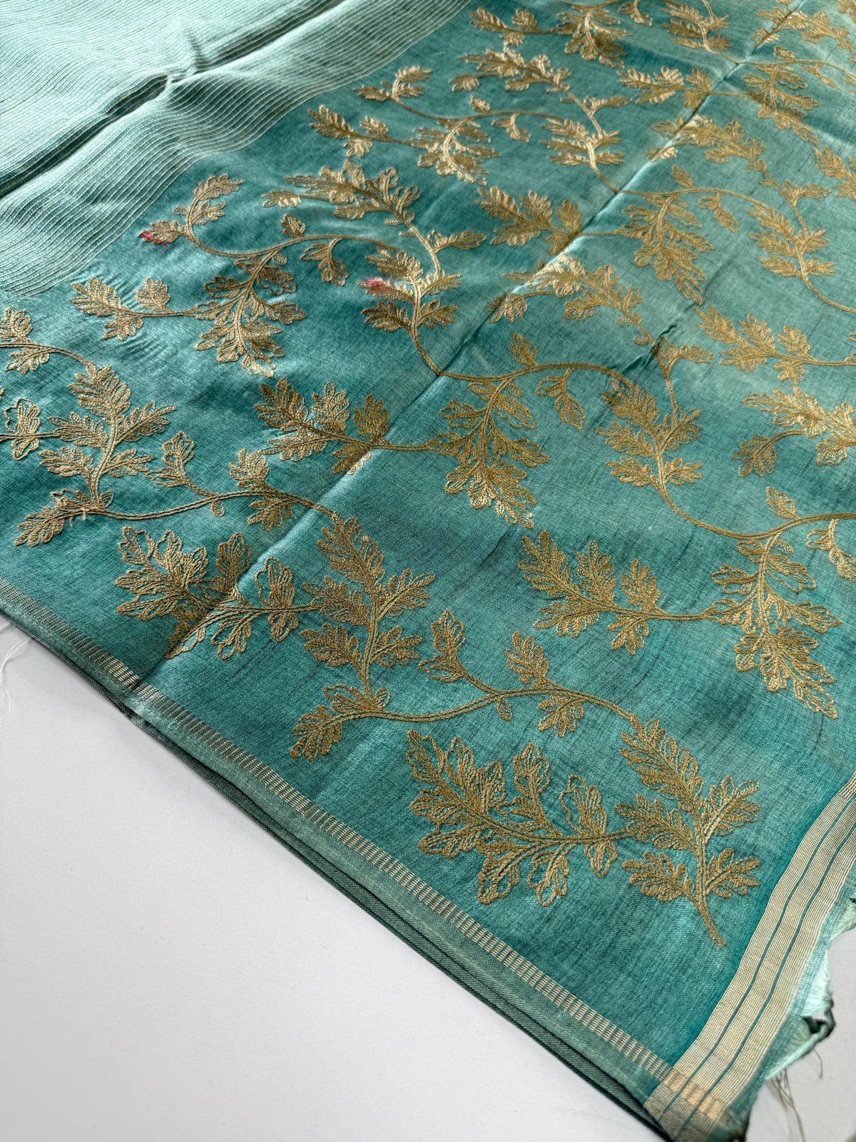 Semi Tussar Saree/ FG690