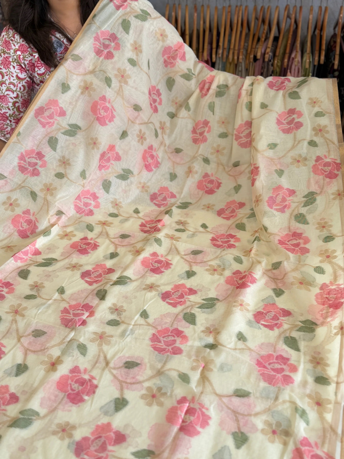Soft Chanderi saree/ RSD101