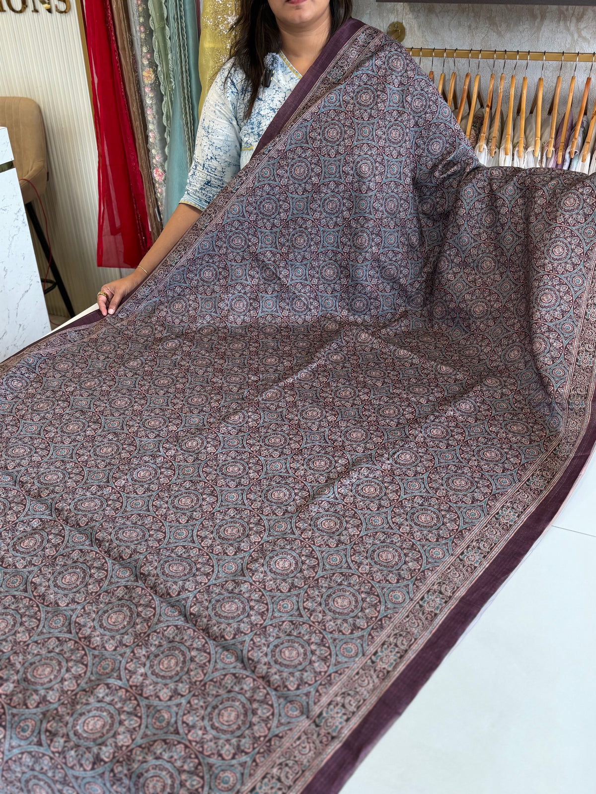 Kotta finished saree/ SR635