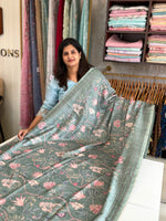 Semi Tussar printed saree/ PP06