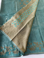 Semi Tussar Saree/ FG690