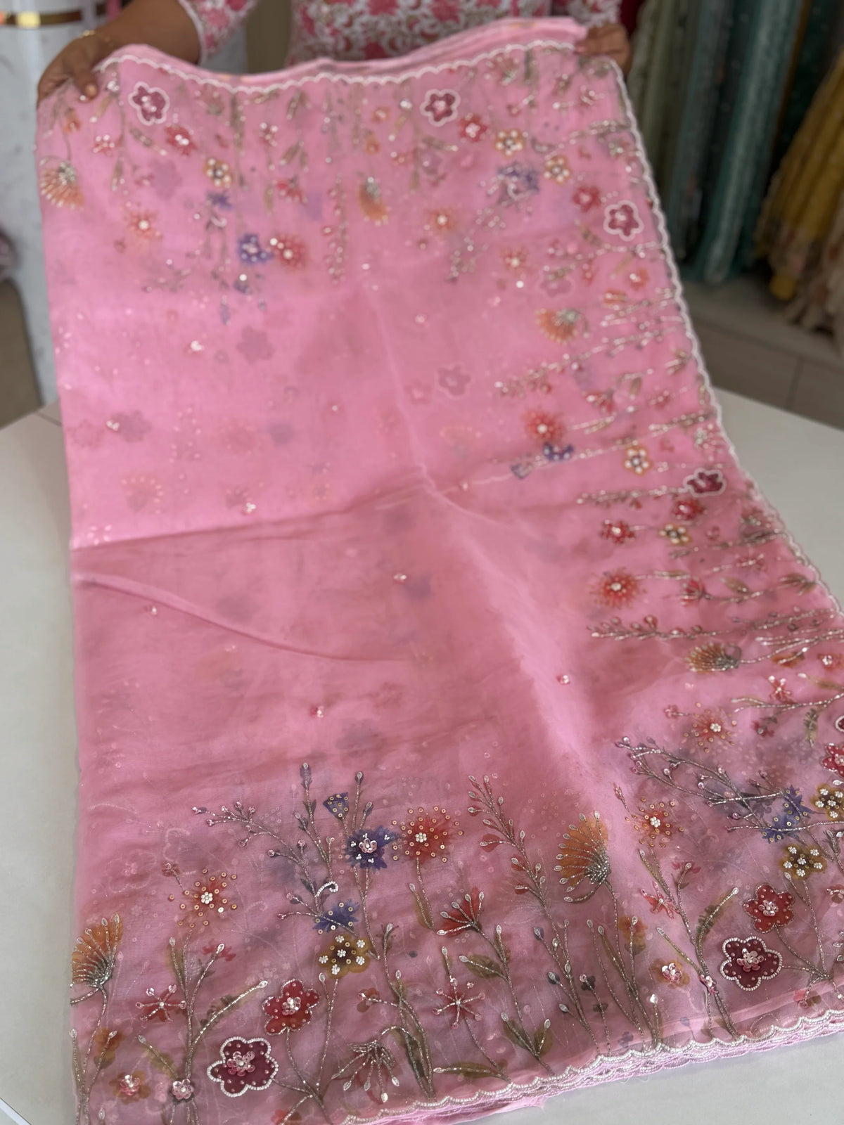 Organza Saree/ AM111