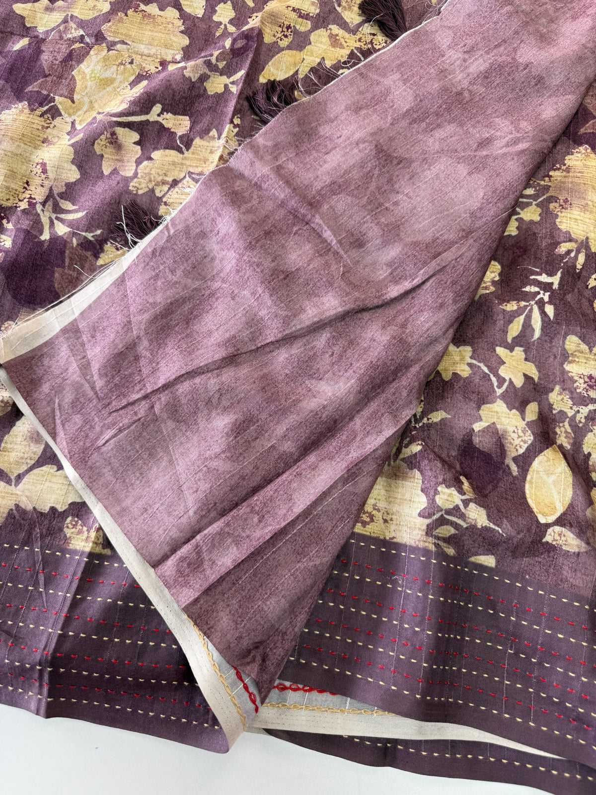 Semi Tussar printed saree/ PP06
