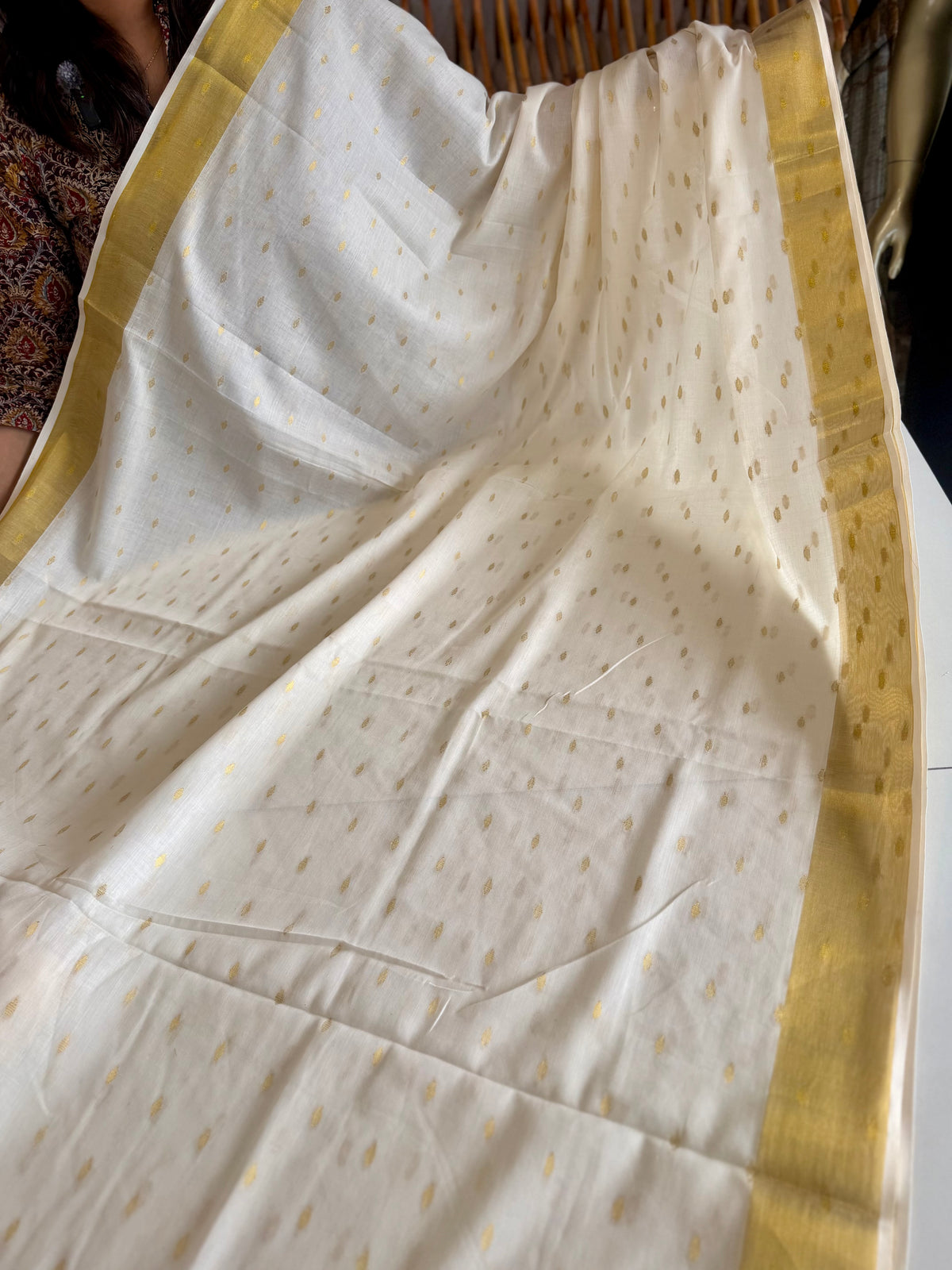 Onam cotton saree/ 6MTS
