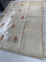 Soft semi Tussar Saree/ FG432