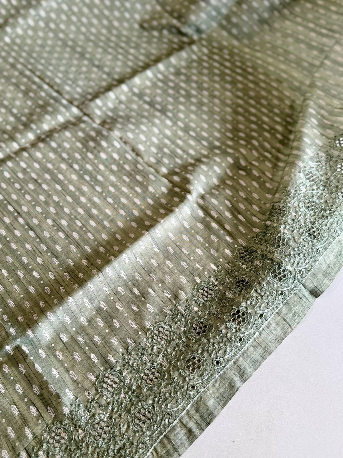 Soft semi Tussar Saree/ 5375