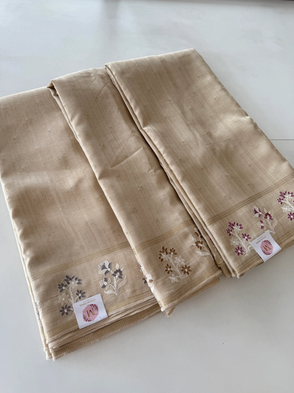 Semi Tussar Saree/ FG371