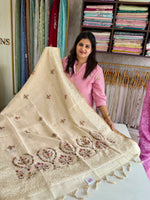 Tissue Linen Saree/ SR564