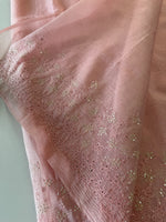 Crushed Crape Saree/ HW456