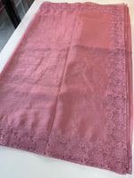 Crushed crape Saree/ CW053