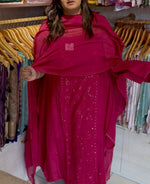 Mal Chanderi unstitched salwar set / MA433