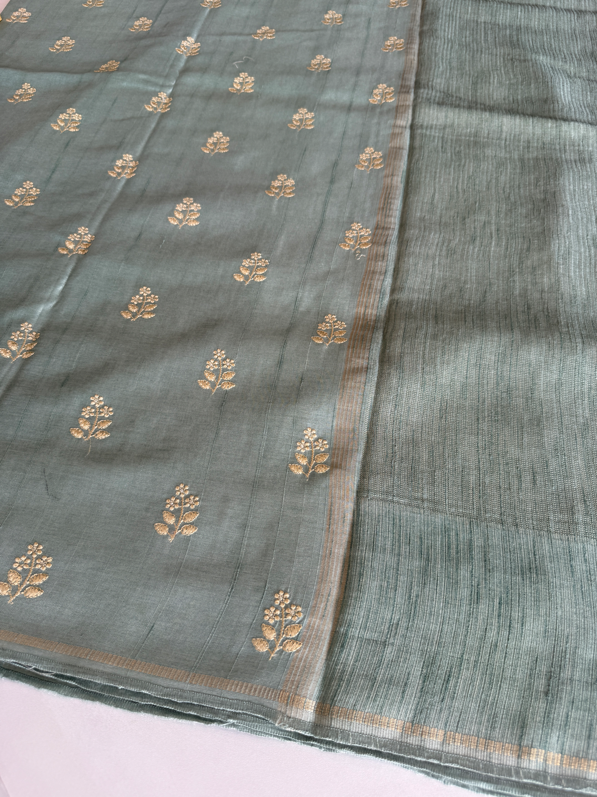 Soft Semi Tussar Saree/ FG10
