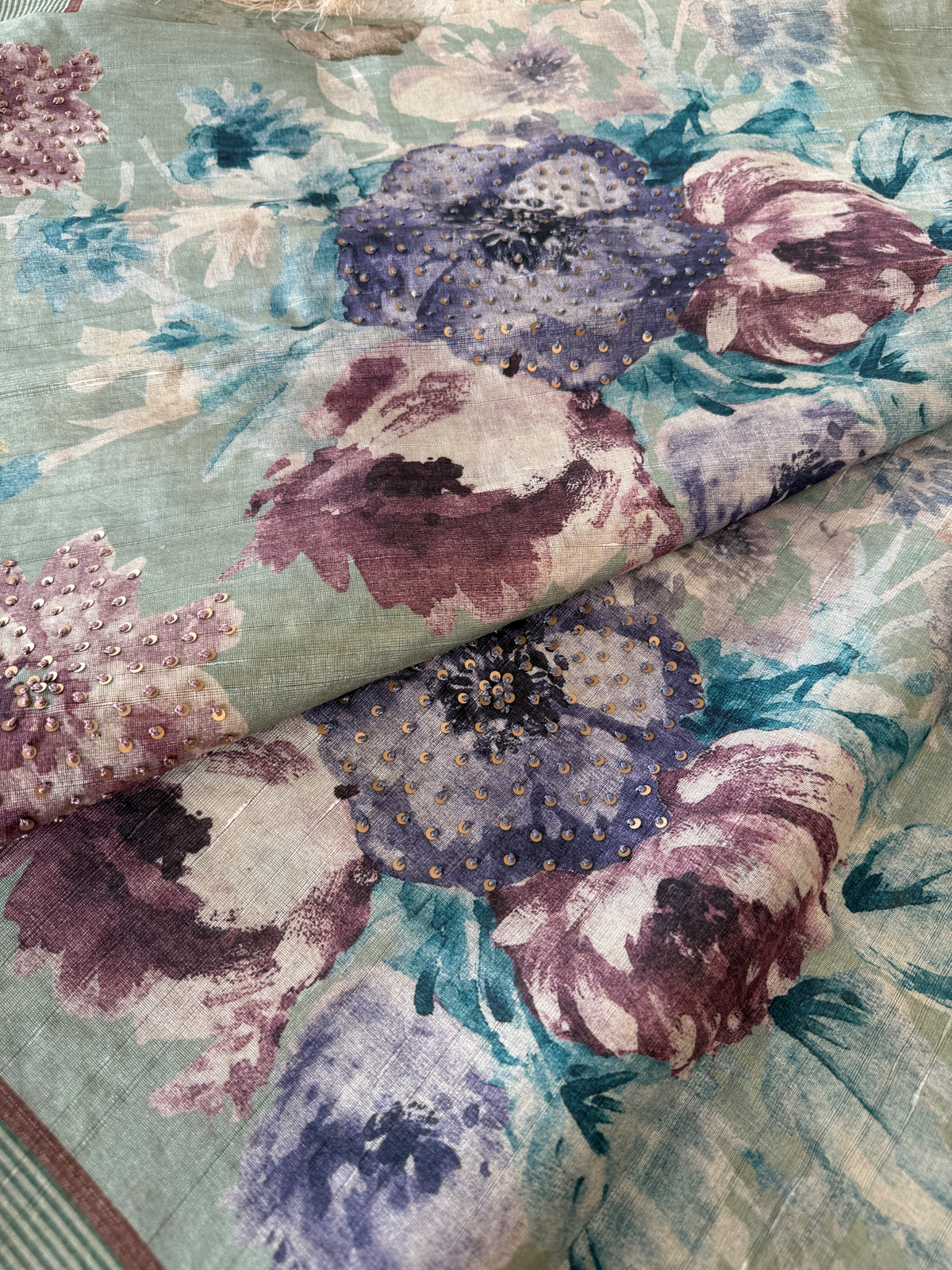 Soft semi Tussar saree/ 4965