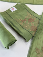 Soft Chanderi unstitched salwar set / NC162