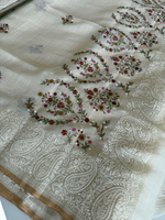 Tissue Linen Saree/ SR564