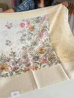 Semi silk blended saree/ 039F