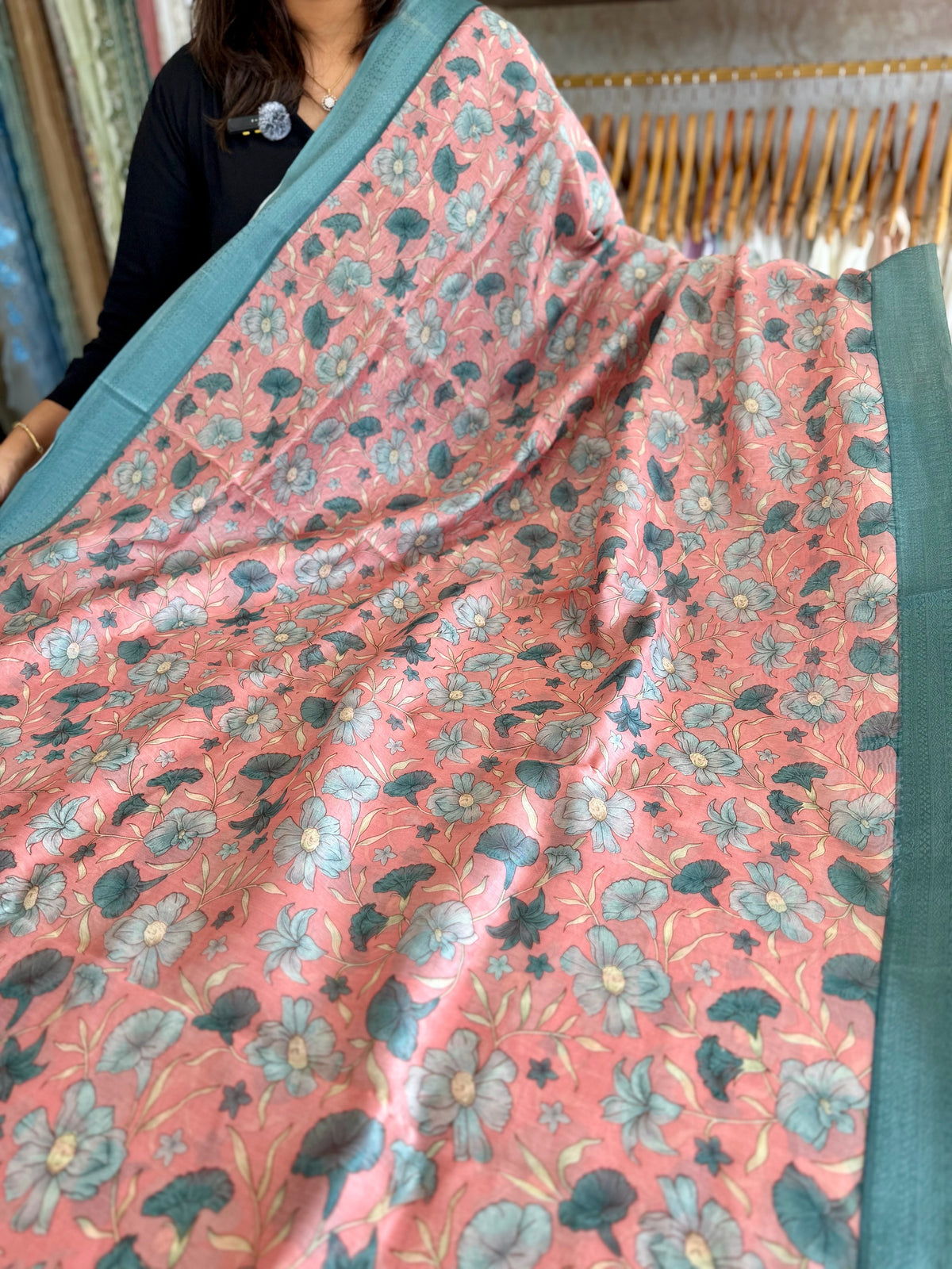 Pure Chanderi silk saree / CP2