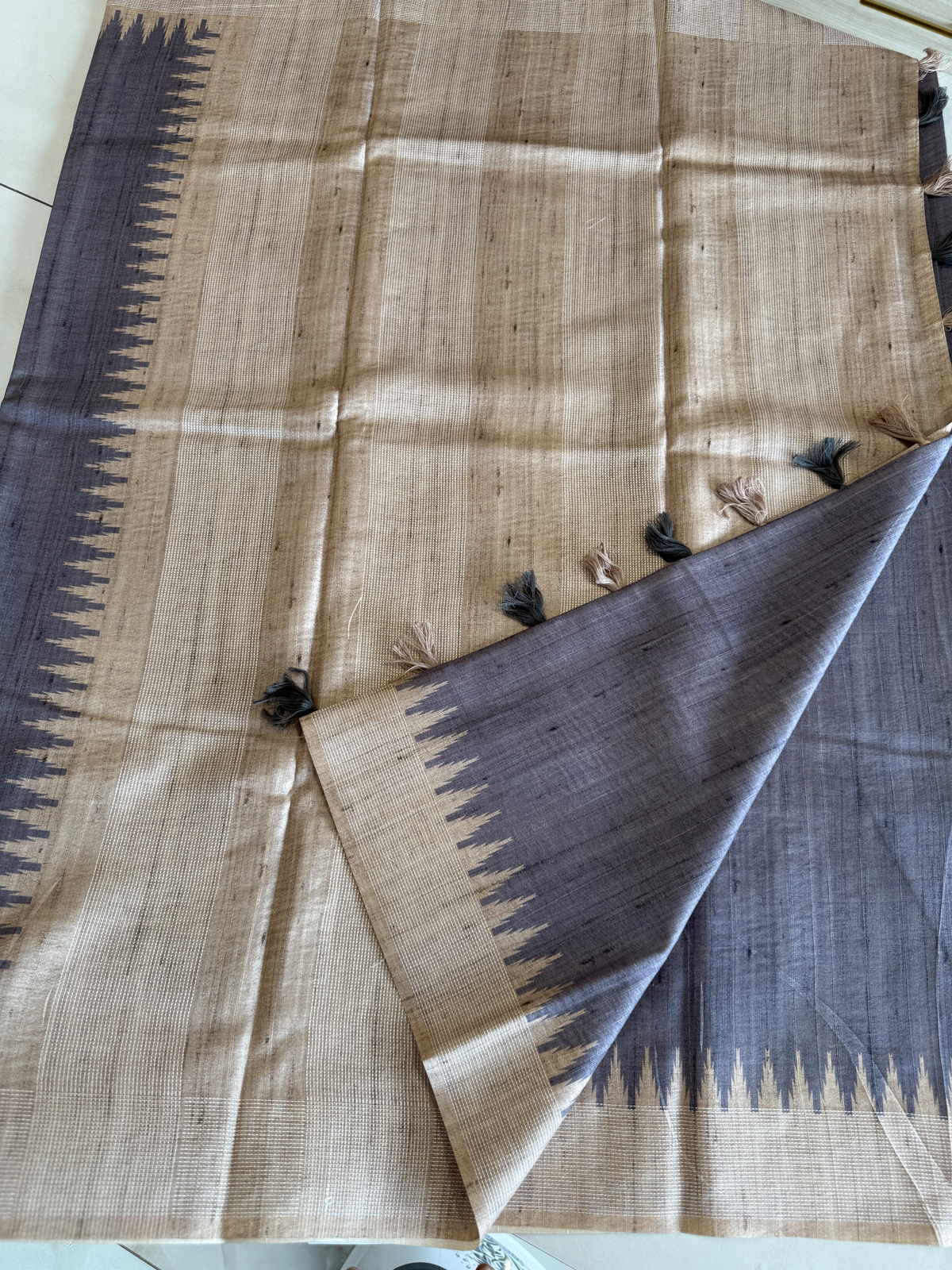 Soft semi Tussar Saree/TTB22