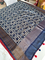 Pure Chanderi silk saree / GTD04