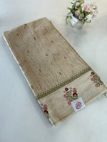 Soft Semi Tussar Saree/ D498