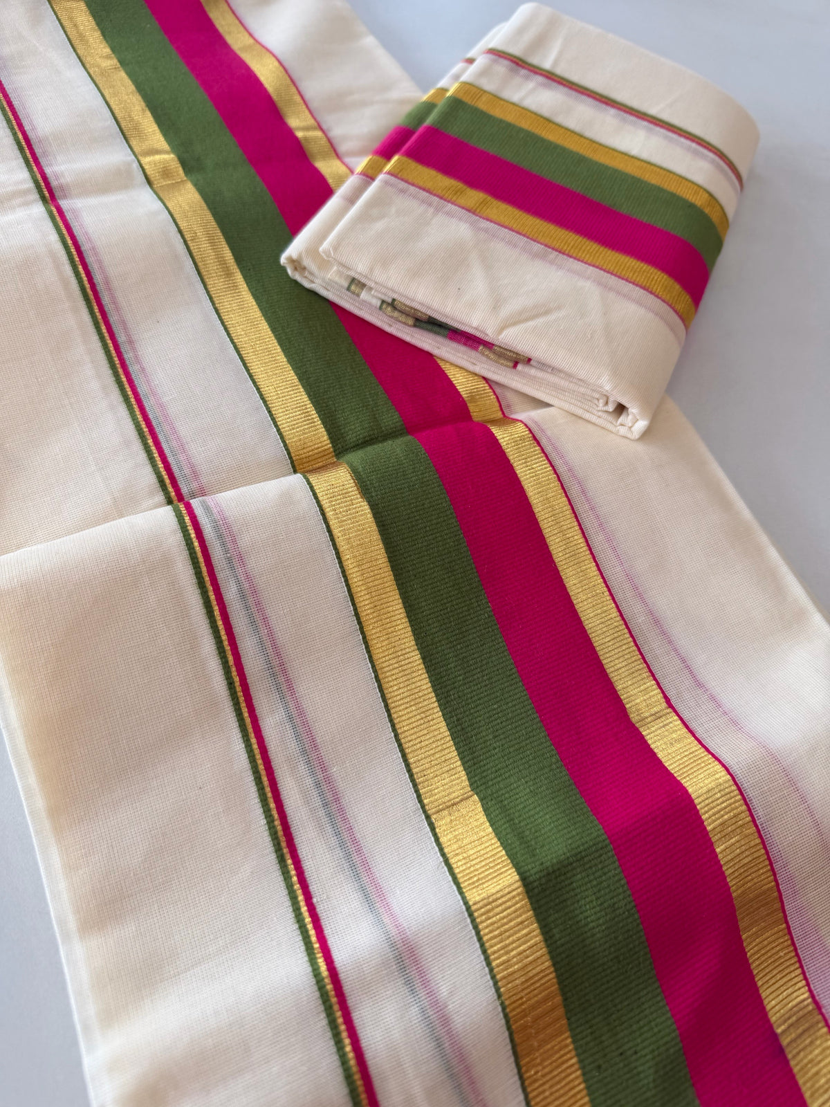 Cotton Set Mundu / 133A