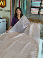 Tissue Organza party wear saree/PE92